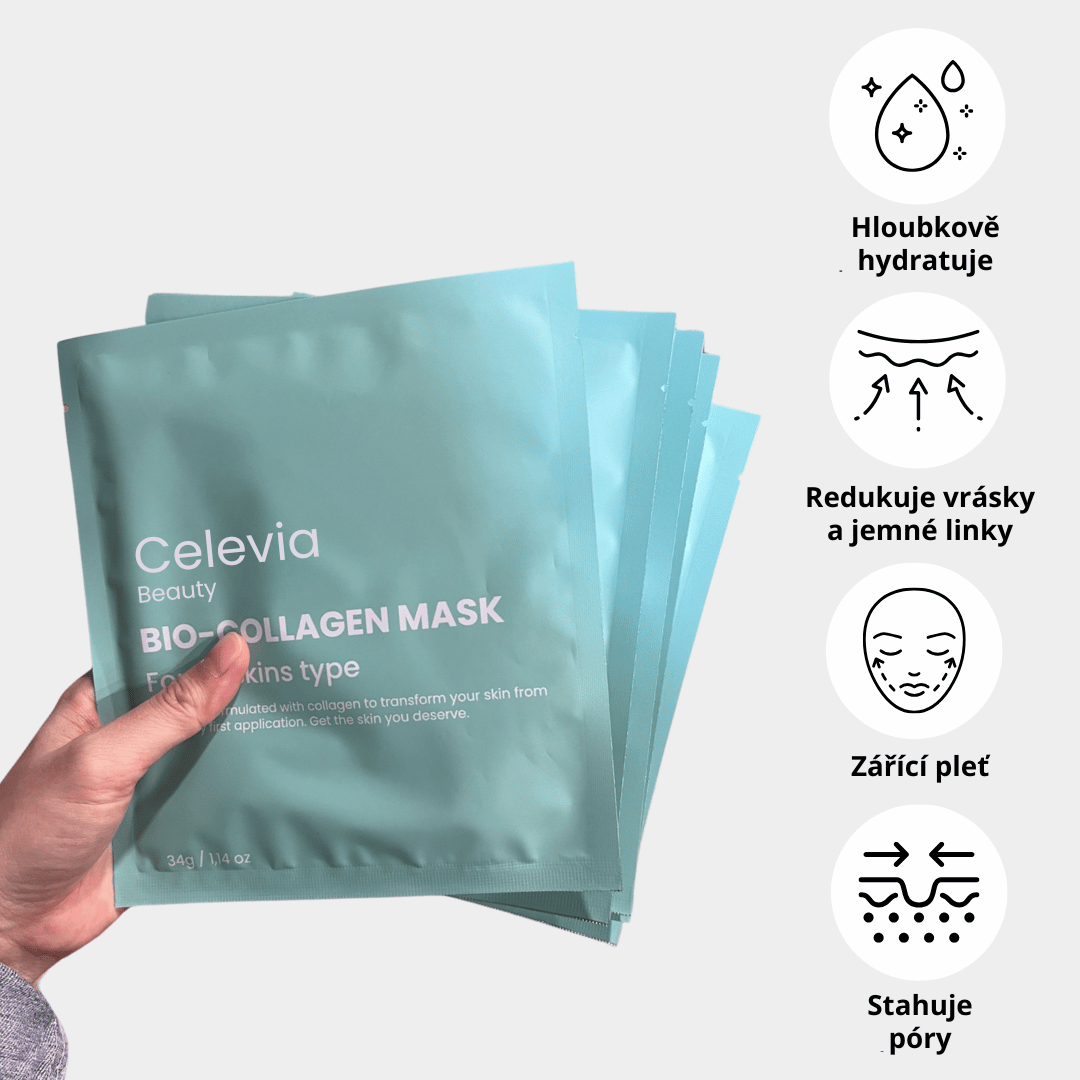 Maska s bio-kolagenem